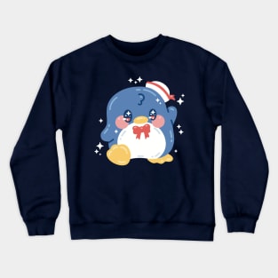 Kawaii Tuxedo Penguin Art Crewneck Sweatshirt